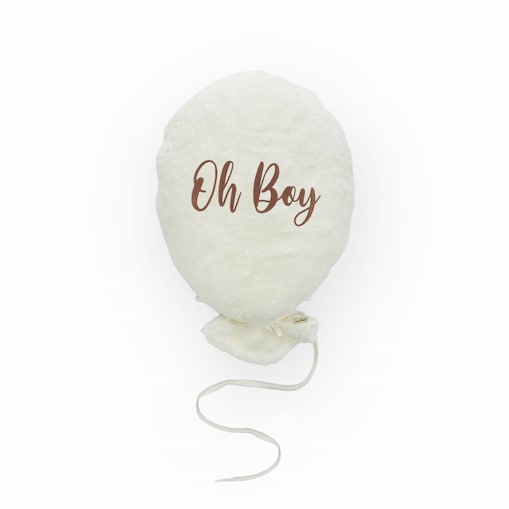 Balon dekoracyjny fluffy ecru - OH BOY, CARAMEL
