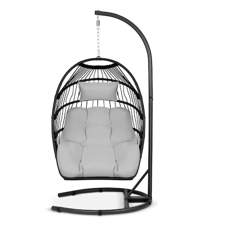 Fotel ogrodowy wiszący huśtawka kosz składany Sofotel Luisiana