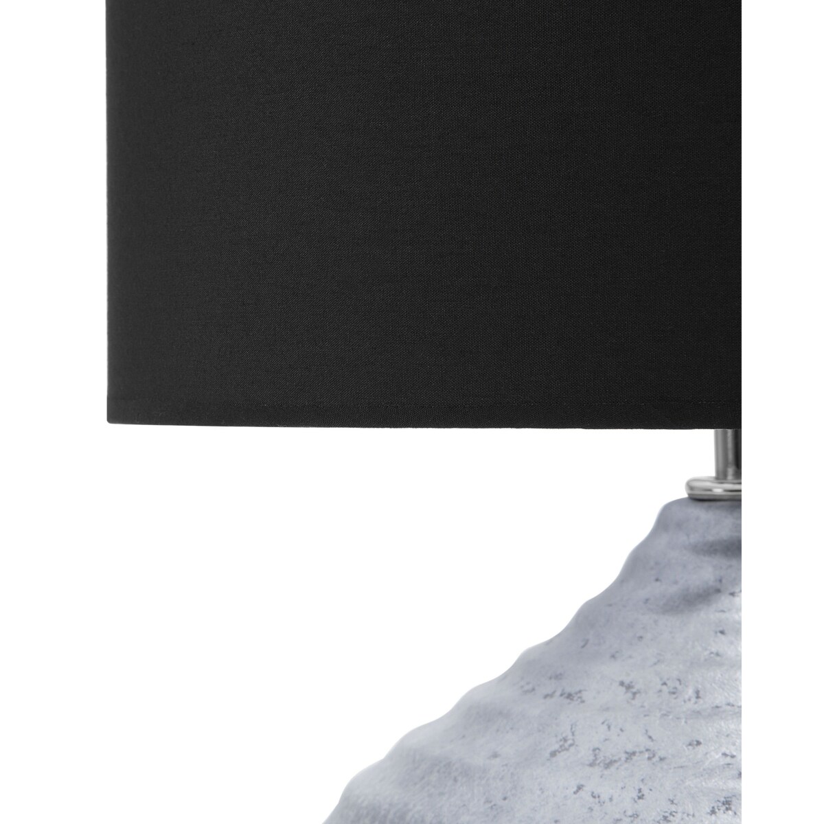 Lampka stołowa srebrna KUBAN