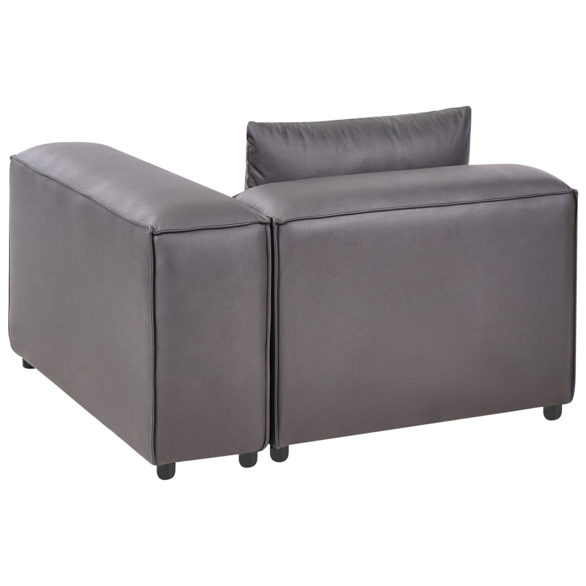 Moduł narożny BRANDE Ekoskóra Czarny Lewostronny