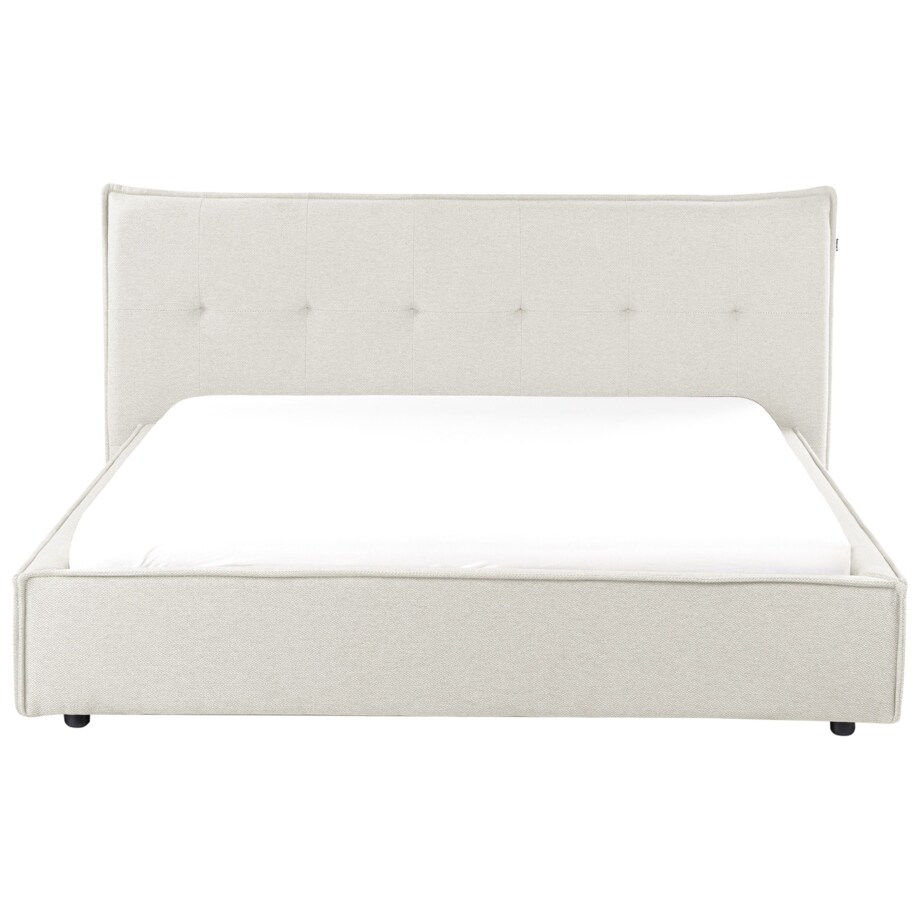 Łóżko wodne LESTRE 160 x 200 cm Złamana biel