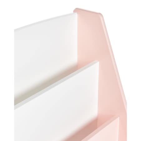 Regał 4 półki MDF Pastelowy róż LILOET