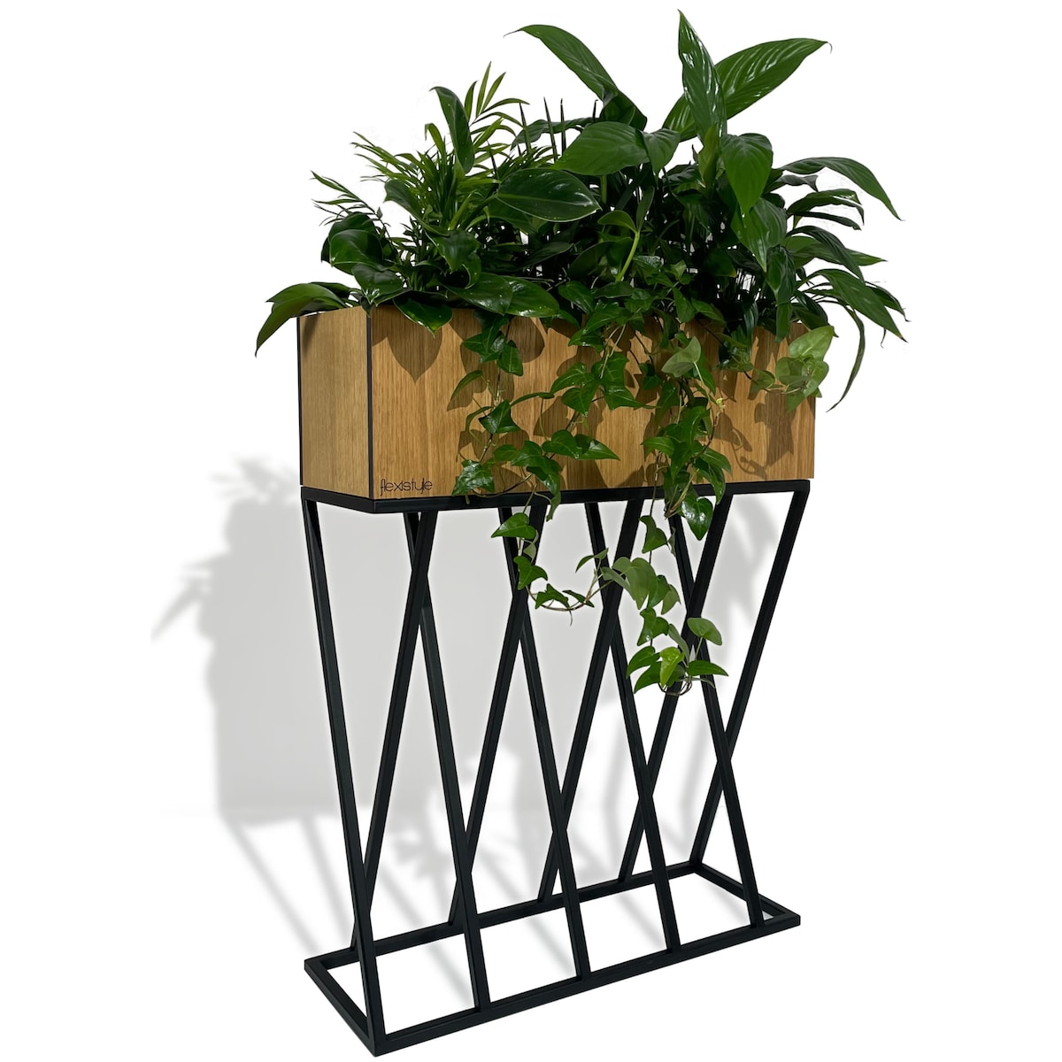 Kwietnik loftowy Shape Oak 62x22x80 cm