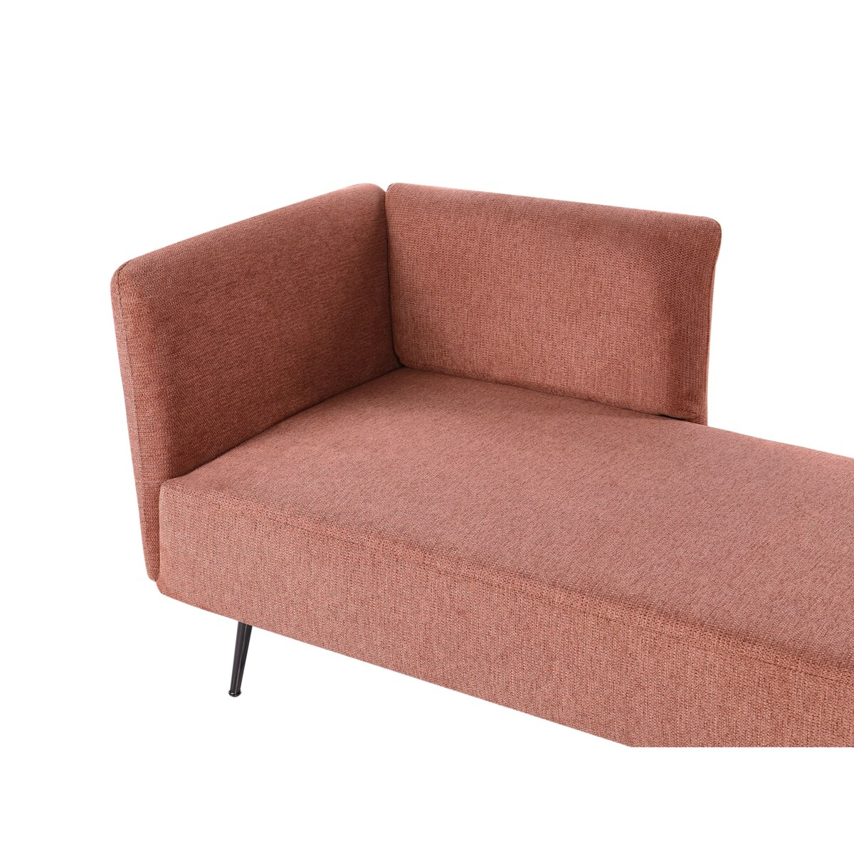 Szezlong lewostronny czerwony RIOM