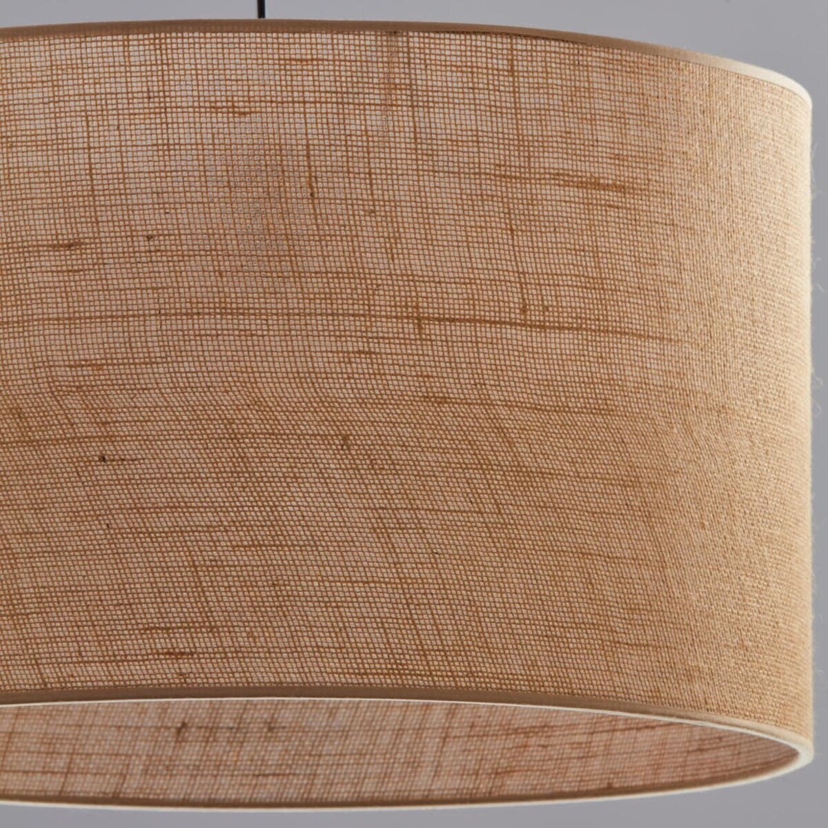 Ekologiczna lampa wisząca Juta 6582 TK Lighting jutowa okrągła brązowa