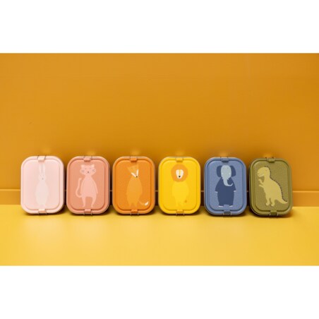 Duży stalowy lunch box - Słoń Trixie Baby
