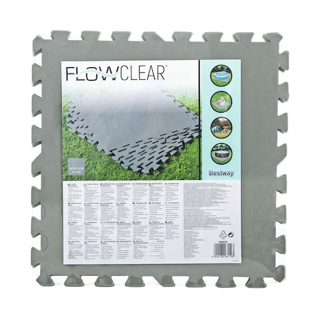 Mata piankowa pod basen puzzle 50 x 50 cm 9 szt. Bestway 58639