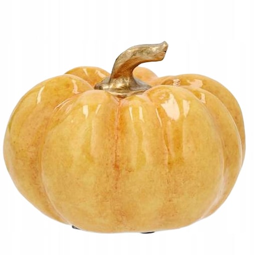 FIGURKA DYNIA ŻÓŁTA OZDOBNA OGRODOWA NA HALLOWEEN JESIEŃ BALKON TARAS