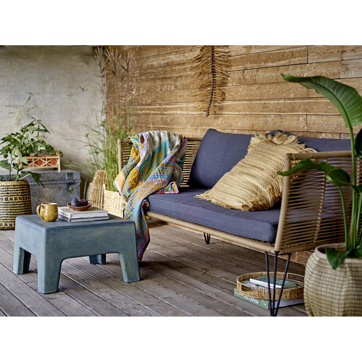 Kosz Diora Pleciony z Trway morskiej Koszyk Osłonka Pojemnik Boho 2 sztuki