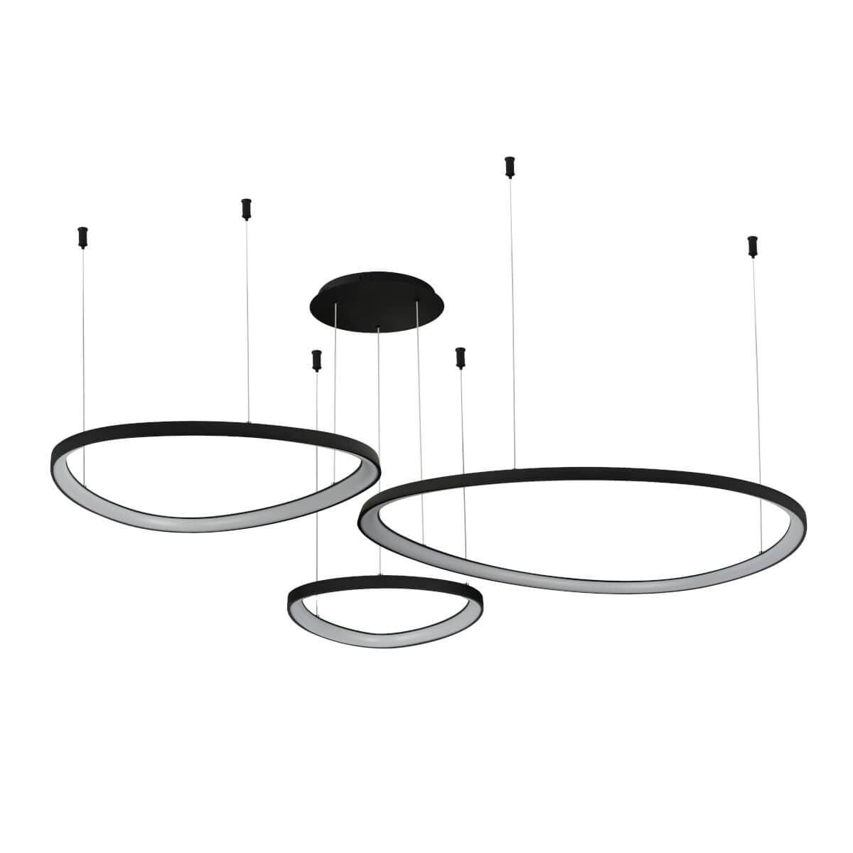 Potrójna lampa wisząca AMANDA AZ5774 Azzardo LED 170W 3000-6000K czarny