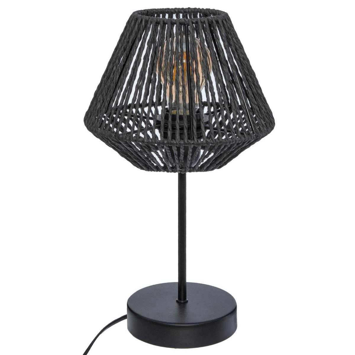 Lampa stołowa z dekoracyjnym abażurem JILY, 34 cm