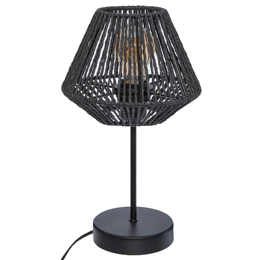 Lampa stołowa z dekoracyjnym abażurem JILY, 34 cm