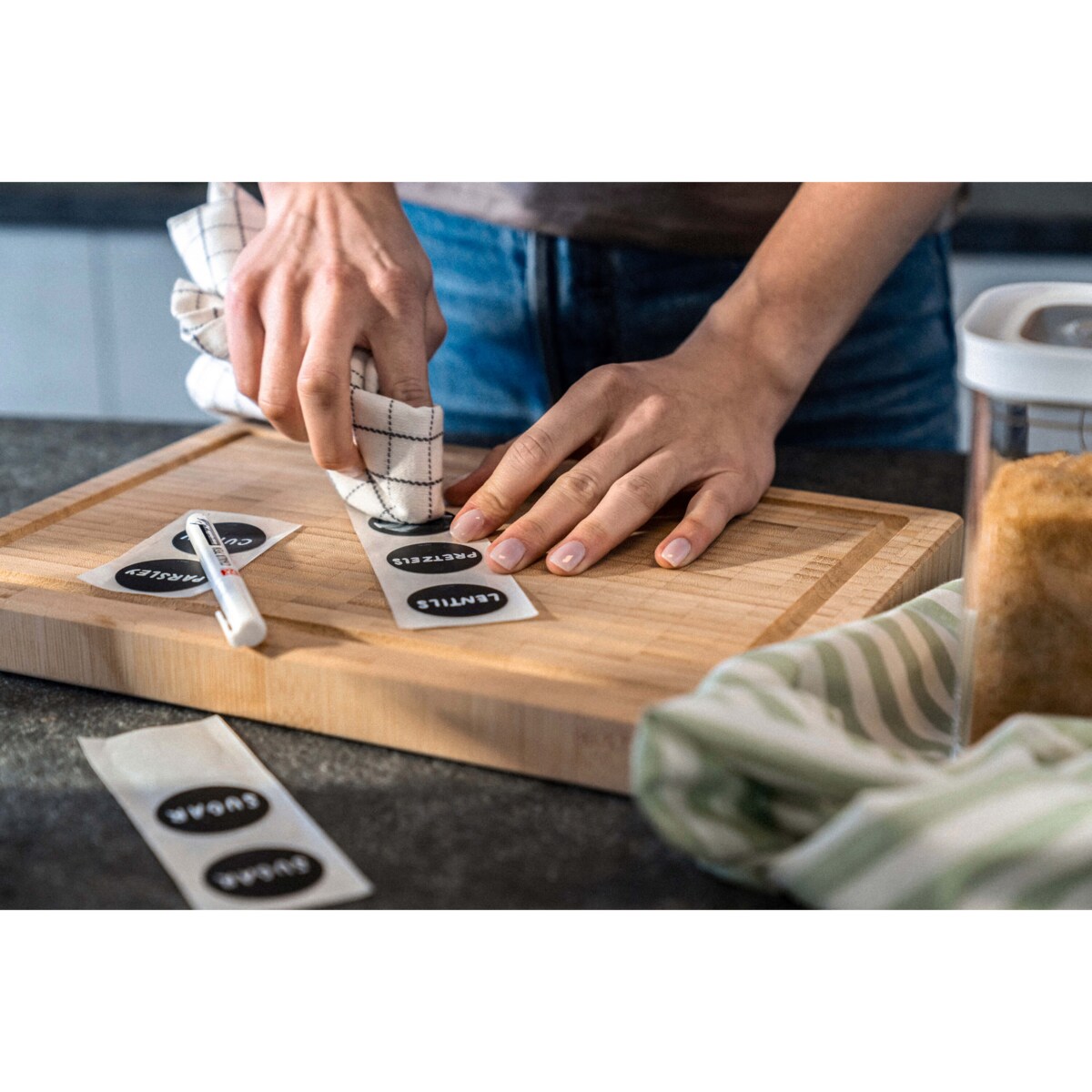 3 pozycjonery do naklejek Zwilling Fresh & Save Cube