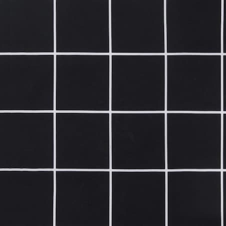 vidaXL Poduszka na ławkę ogrodową, czarna krata, 150x50x3 cm