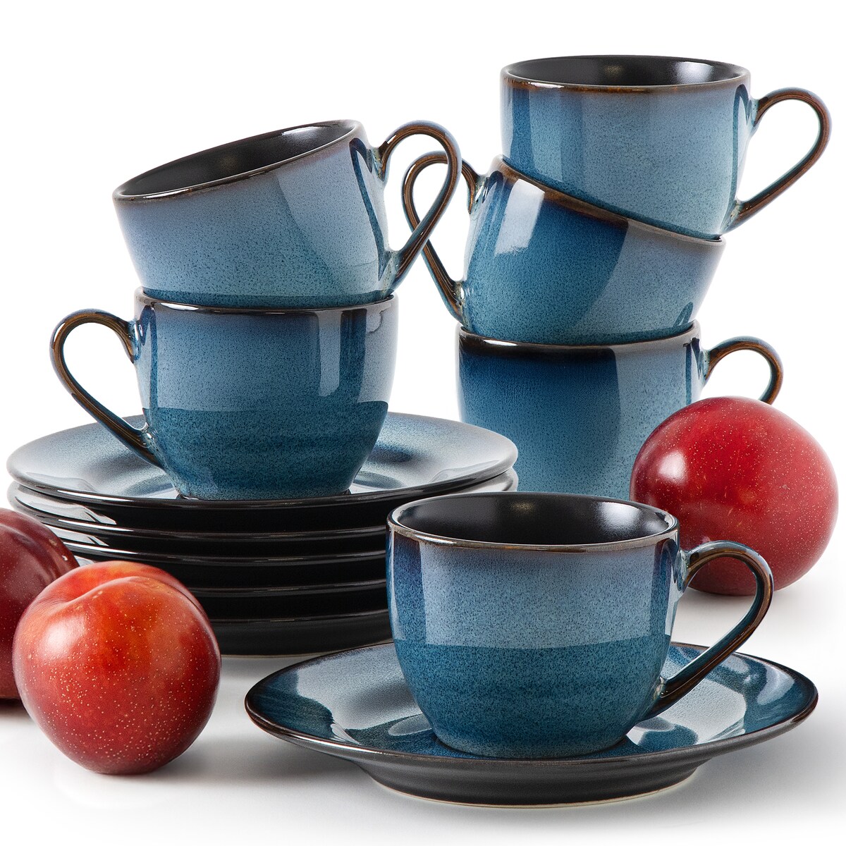 BALI Zestaw kawowy espresso 6 os. (12 el.)