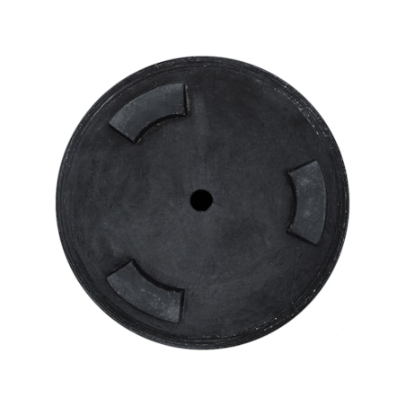 Doniczka 42x 42 x 41 cm czarna SAMOS