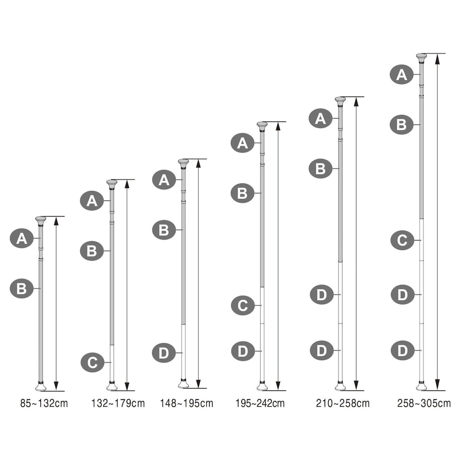 Półka Łazienkowa Teleskopowa Regulacja Wysokości Biała