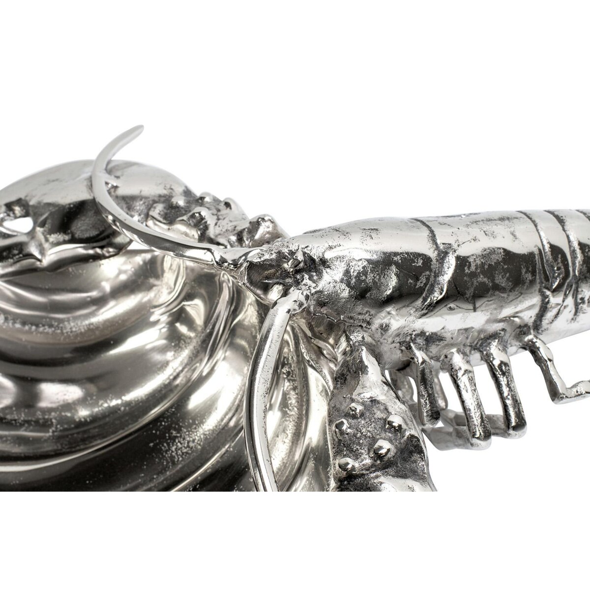 KARE chłodziarka na napoje LOBSTER srebrna