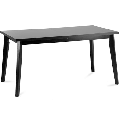 KONSIMO RHENA Stół w skandynawskim stylu rozkładany czarny