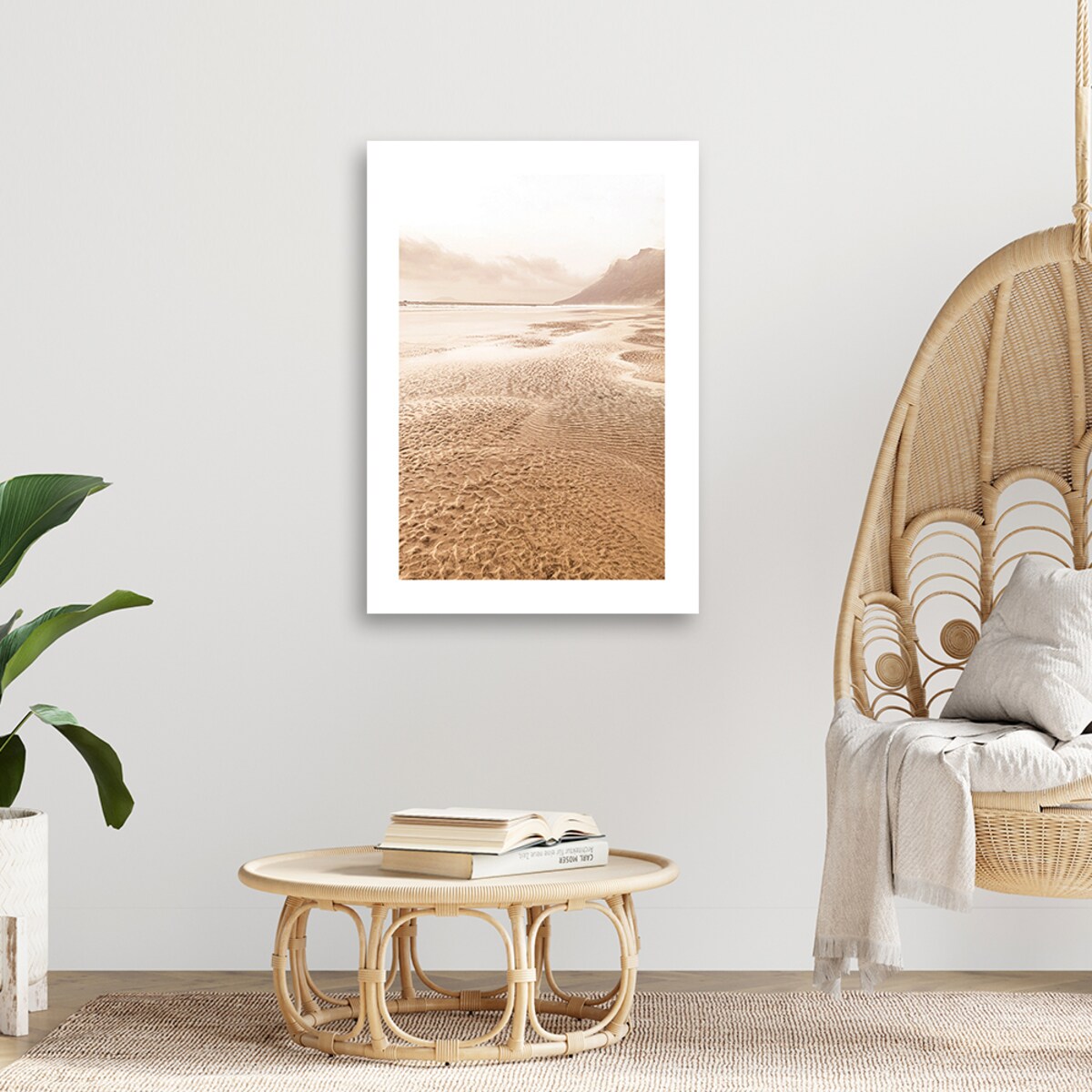 Obraz na płótnie, Plaża zalana wodą