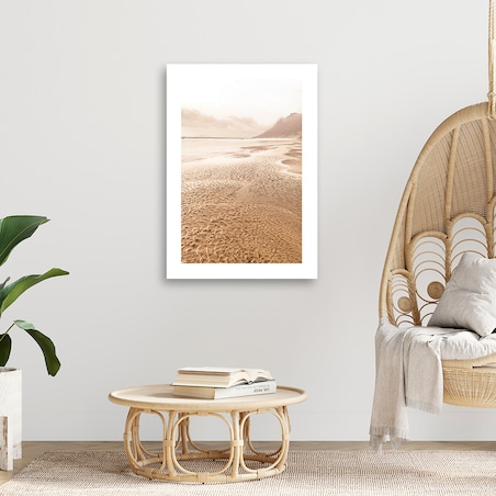 Obraz na płótnie, Plaża zalana wodą