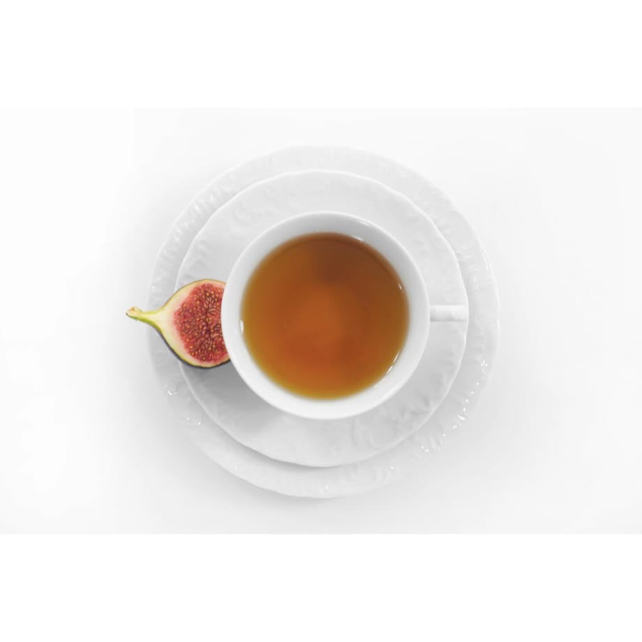 Zestaw obiadowo-kawowy dla 12 osób 131 el. Rococo Maria białe 0001