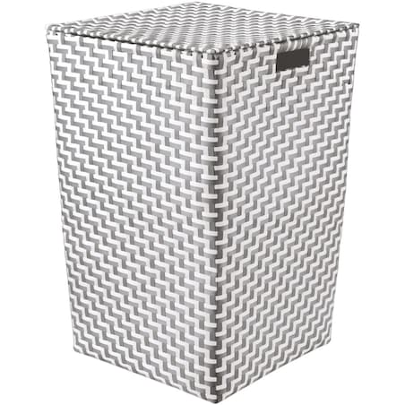 Kleine Wolke Double Laundry Kosz na pranie szary 35x55 cm