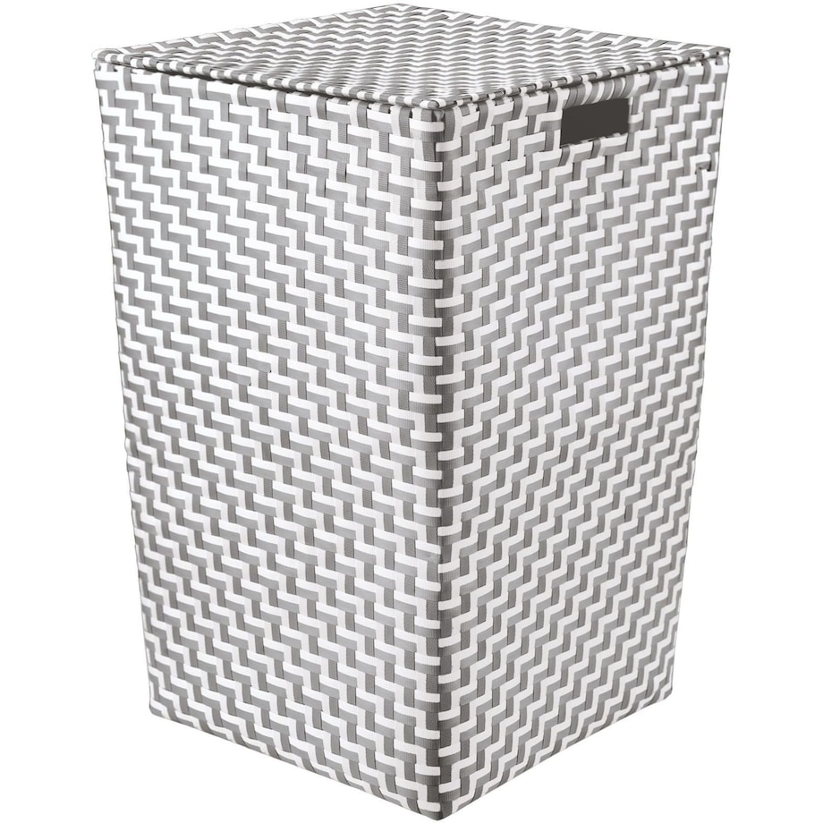 Kleine Wolke Double Laundry Kosz na pranie szary 35x55 cm