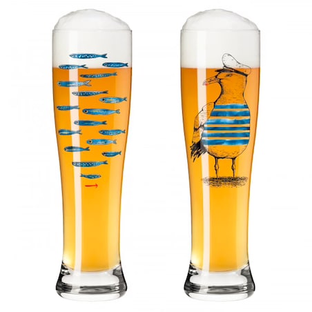 Zestaw 2 szklanek do piwa Brauchzeit, Daniela Garreton