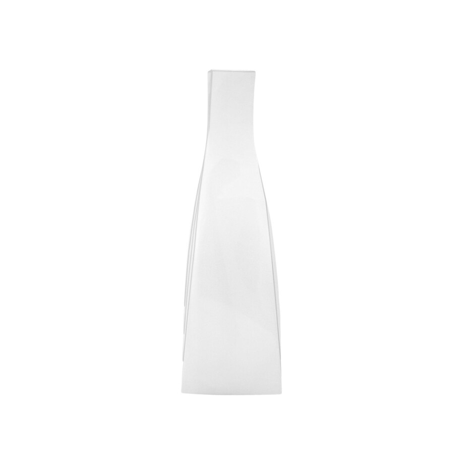 Wazon dekoracyjny ceramiczny 25 cm biały THAPSUS
