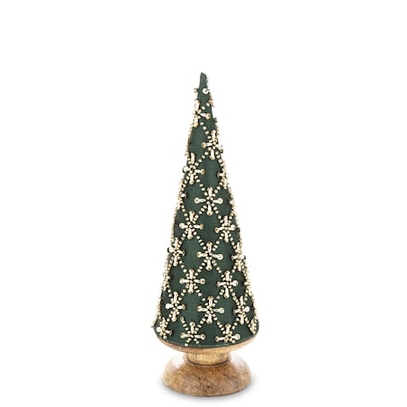 Figurka - choinka drewniana 30x10x10 cm POHON mała