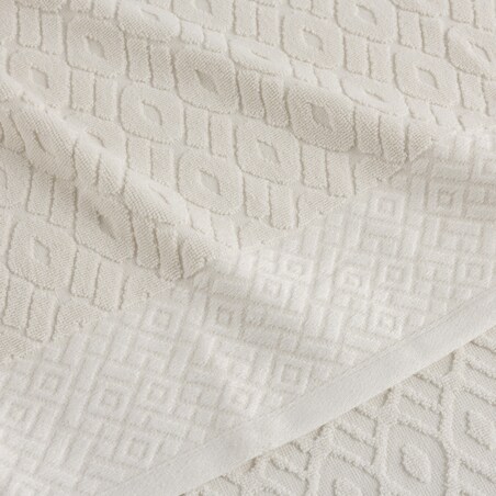 Ręcznik Lattice 70x140 cm cream pearl, 70 x 140 cm