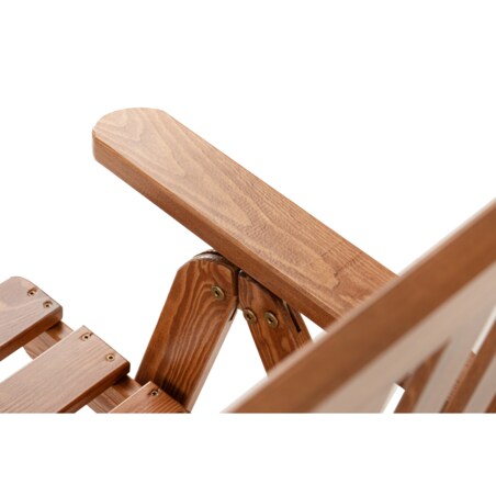KONSIMO NYCTERE Krzesła ogrodowe wykonane z drewna sosnowego
