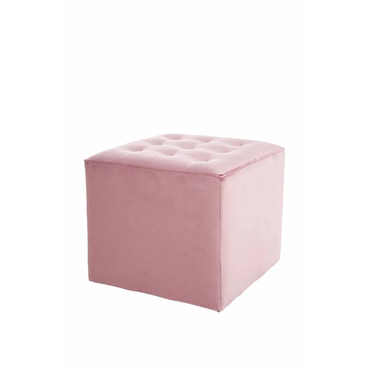 Pufa LORI VELVET antyczny róż