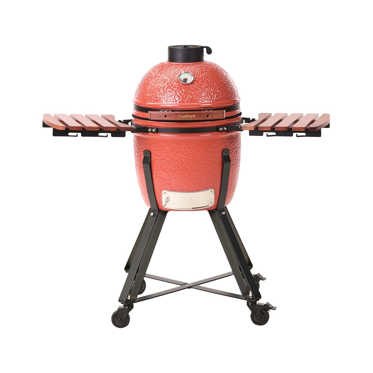Grill węglowy KAMADO Ceramika Czerwony