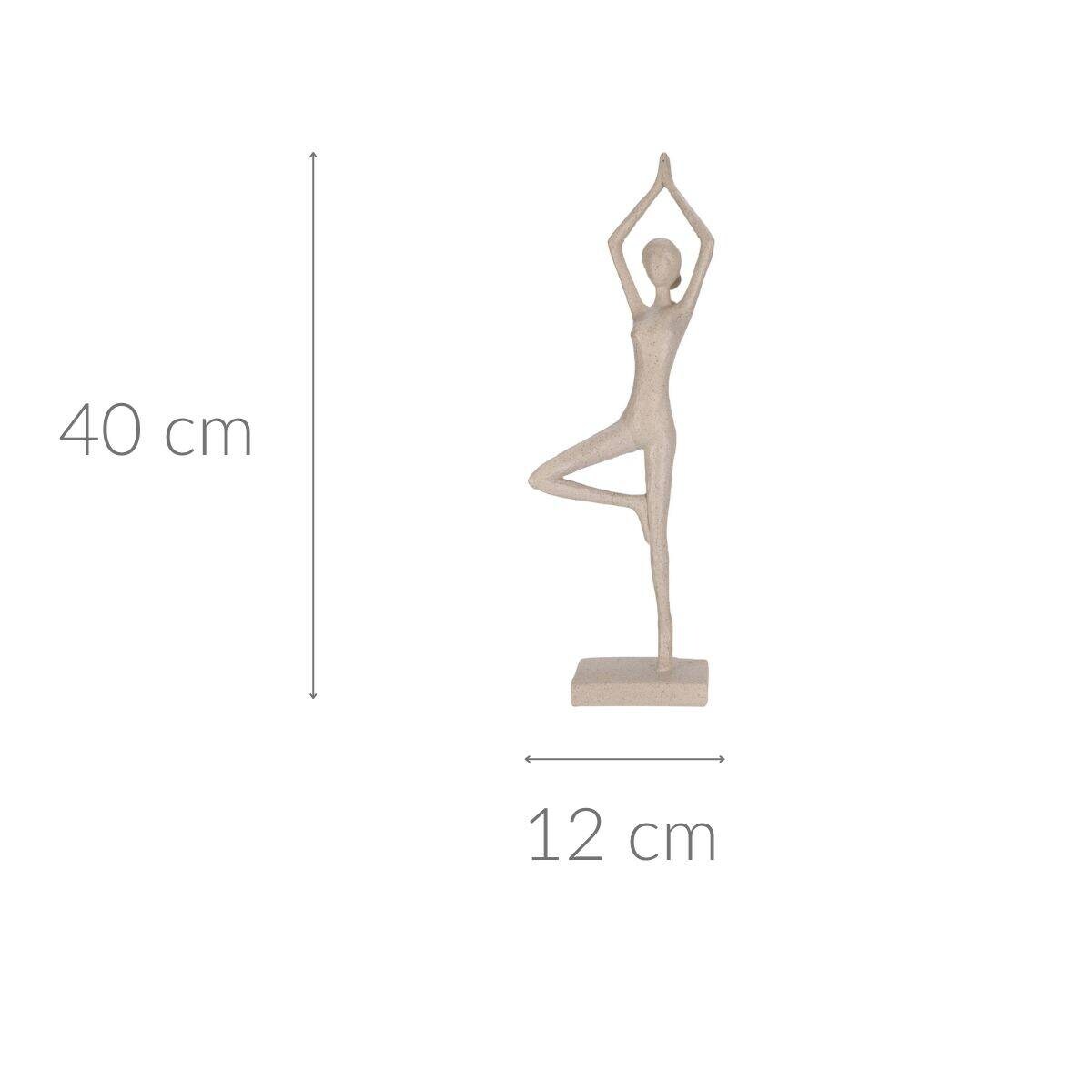 Figurka joga Vrksasana, wys. 40 cm