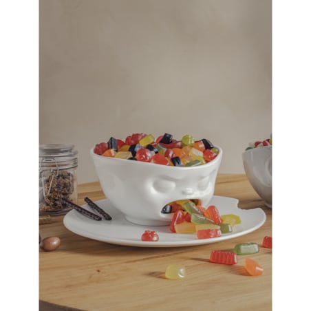 Miska porcelanowa z otworem 1000 ml -Barfing