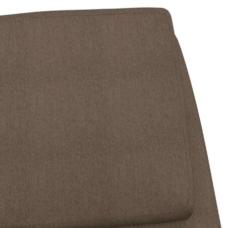 vidaXL Fotel wypoczynkowy, kolor taupe, obity tkaniną
