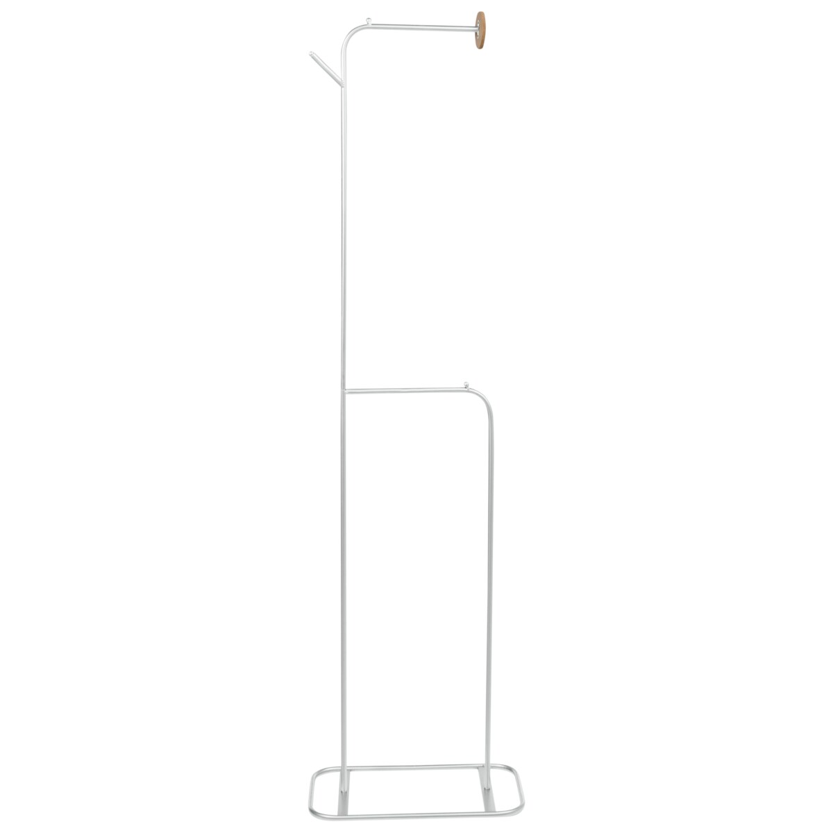 Wieszak na ubrania EUREKA Srebrny