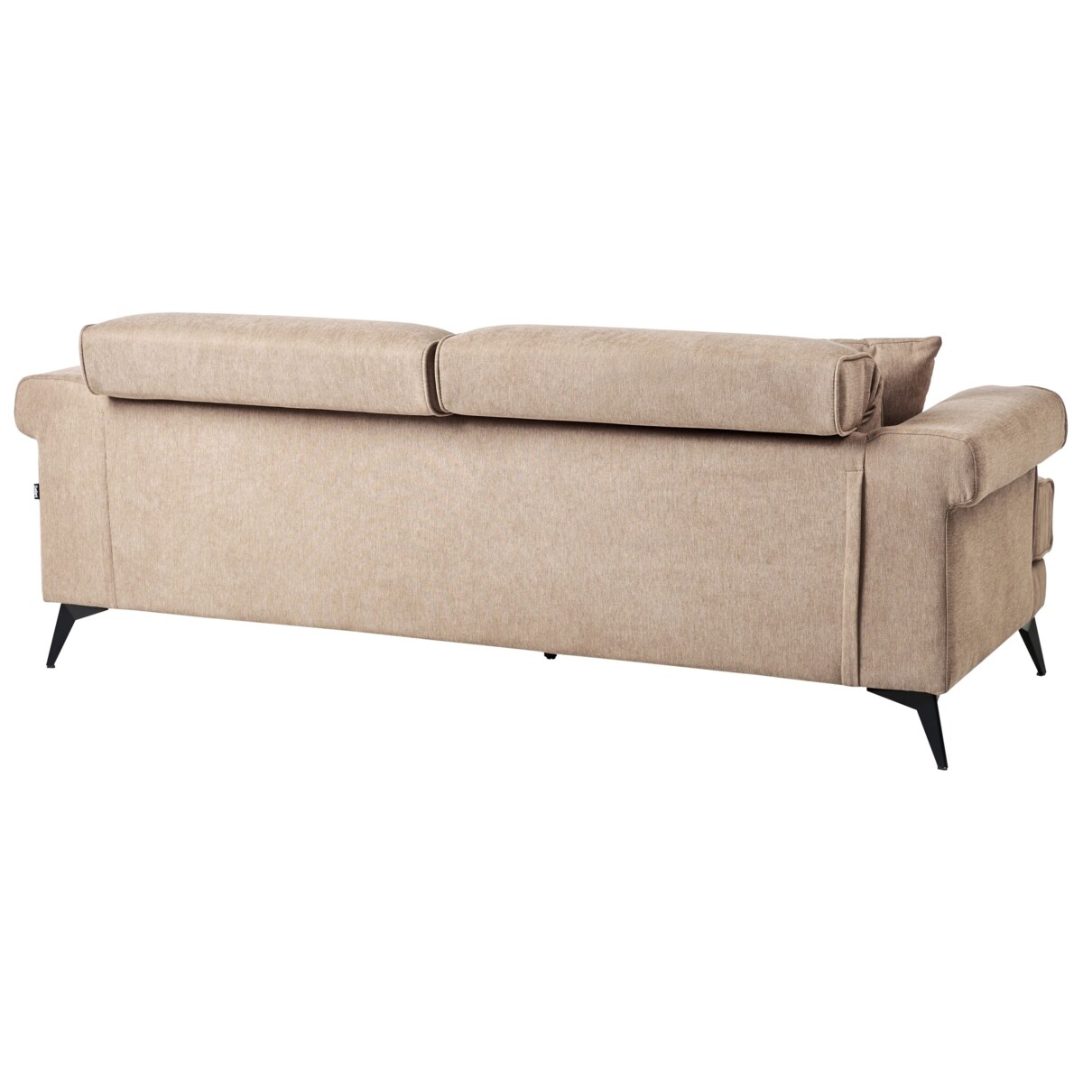 Sofa 3-osobowa jasnobrązowa SKIVE