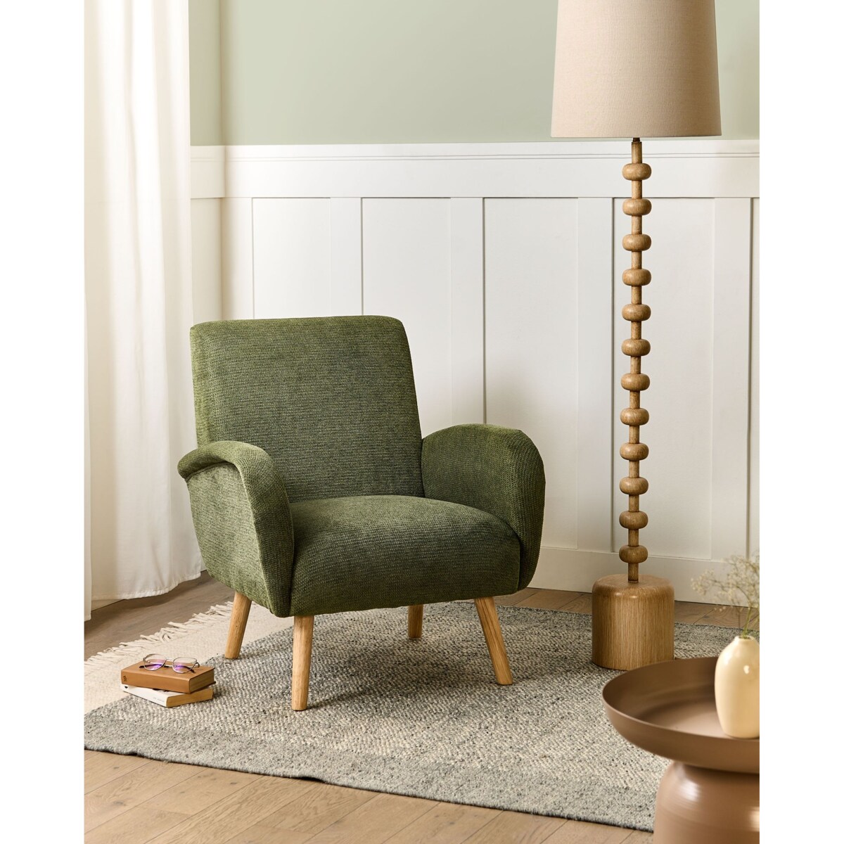 Fotel PLASSEN Zielony