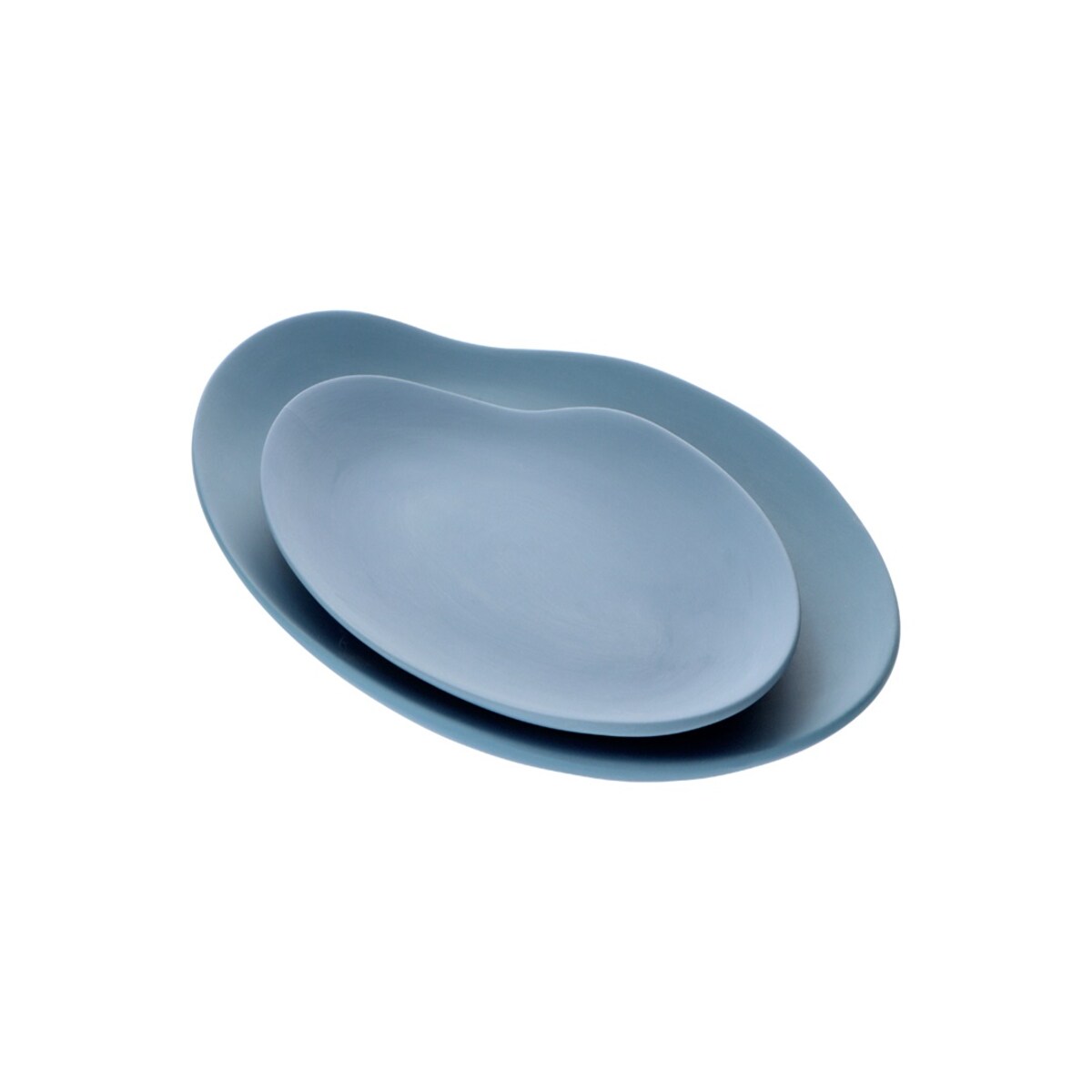 Zestaw 2 talerzy Craft niebieski CD24