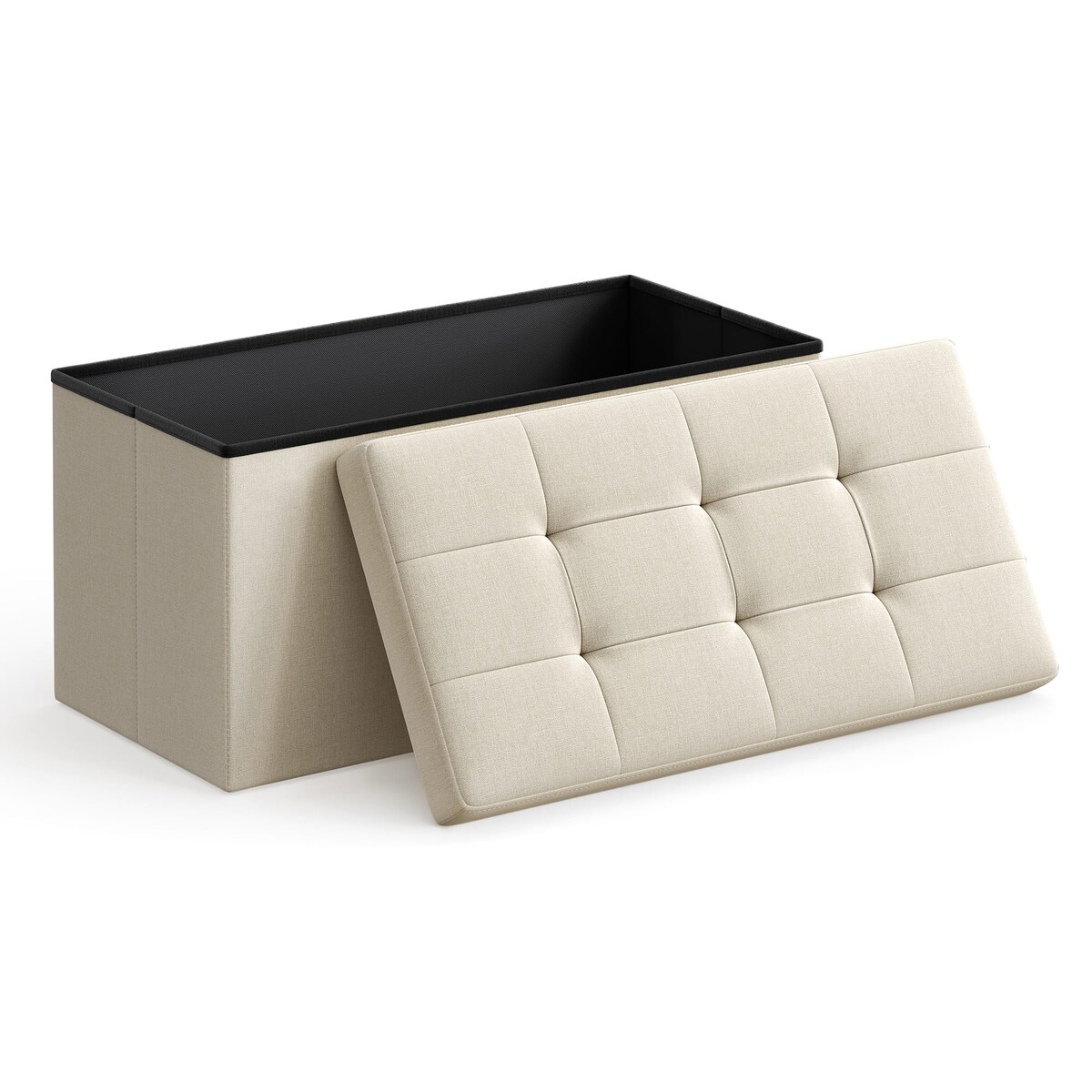 Pufa 76X38X38 Cm Beż