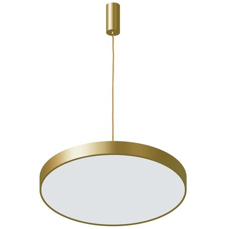 Wisząca LAMPA metalowa ORBITAL 5361-860RP-GD-3 Italux metalowa OPRAWA zwis LED 24W 3000K złoty