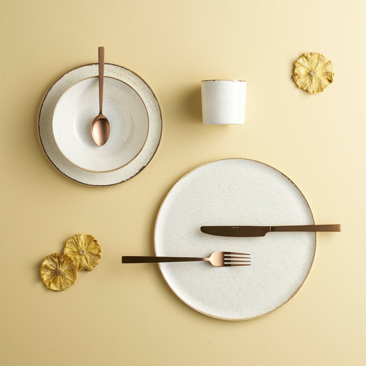 Miska płytka Sand, 170mm