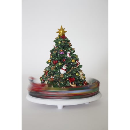 Choinka z Pozytywką TREN 15x12x12 cm