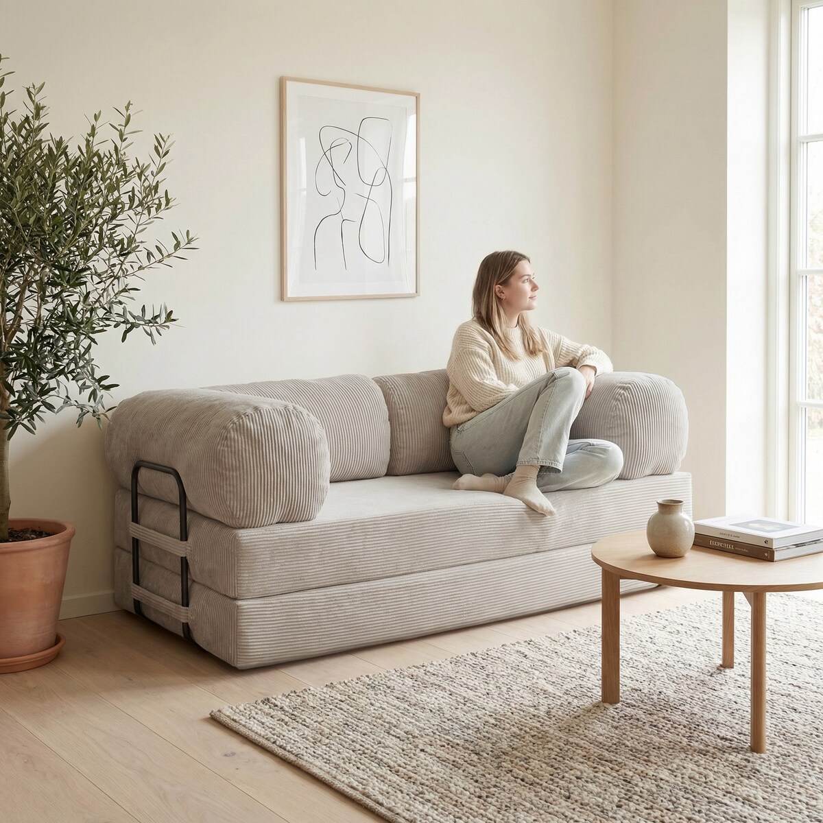 Sofa piankowa MUNO, rozkładana