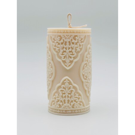 Świeca sojowa ozdobna Ari L, Prezent na urodziny dla niej, dla mamy, dla dziewczyny, dekoracja ślubna, wesele