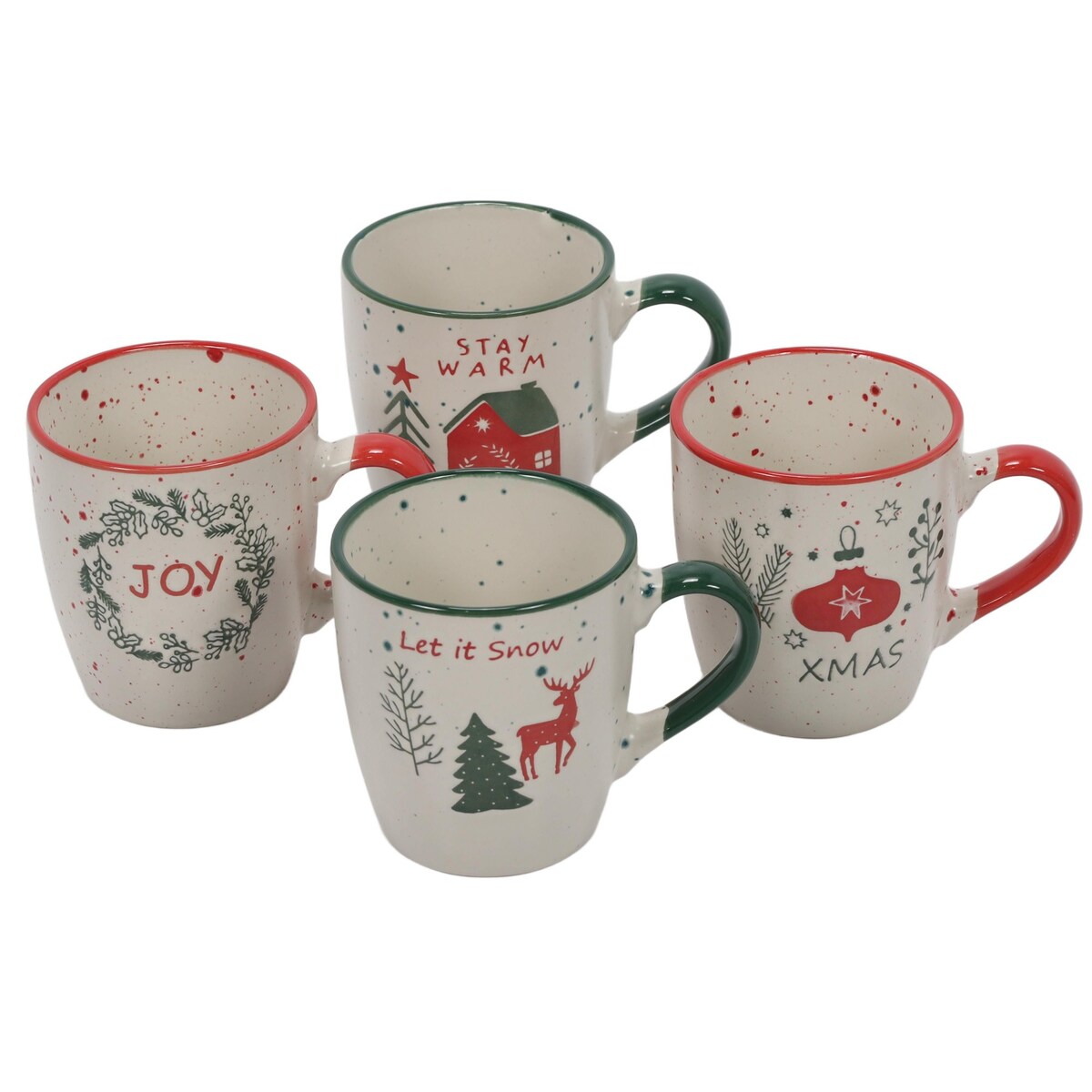 Zestaw 4 kubków świątecznych 200 ml HELGDAGAR