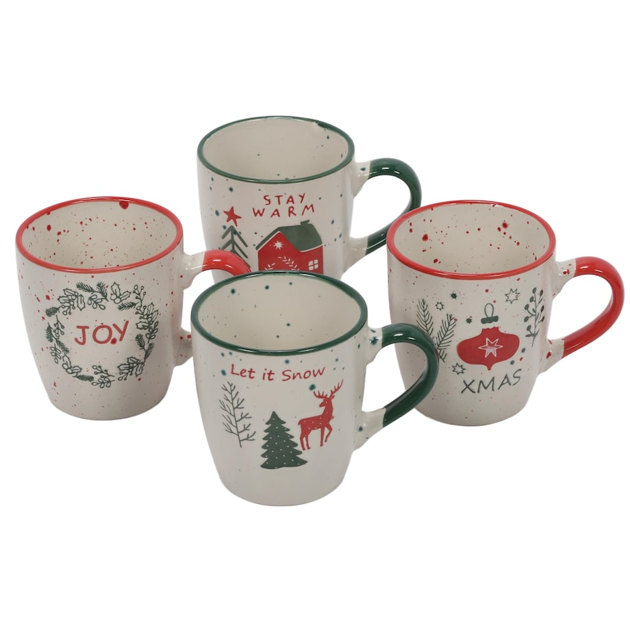 Zestaw 4 kubków świątecznych 200 ml HELGDAGAR